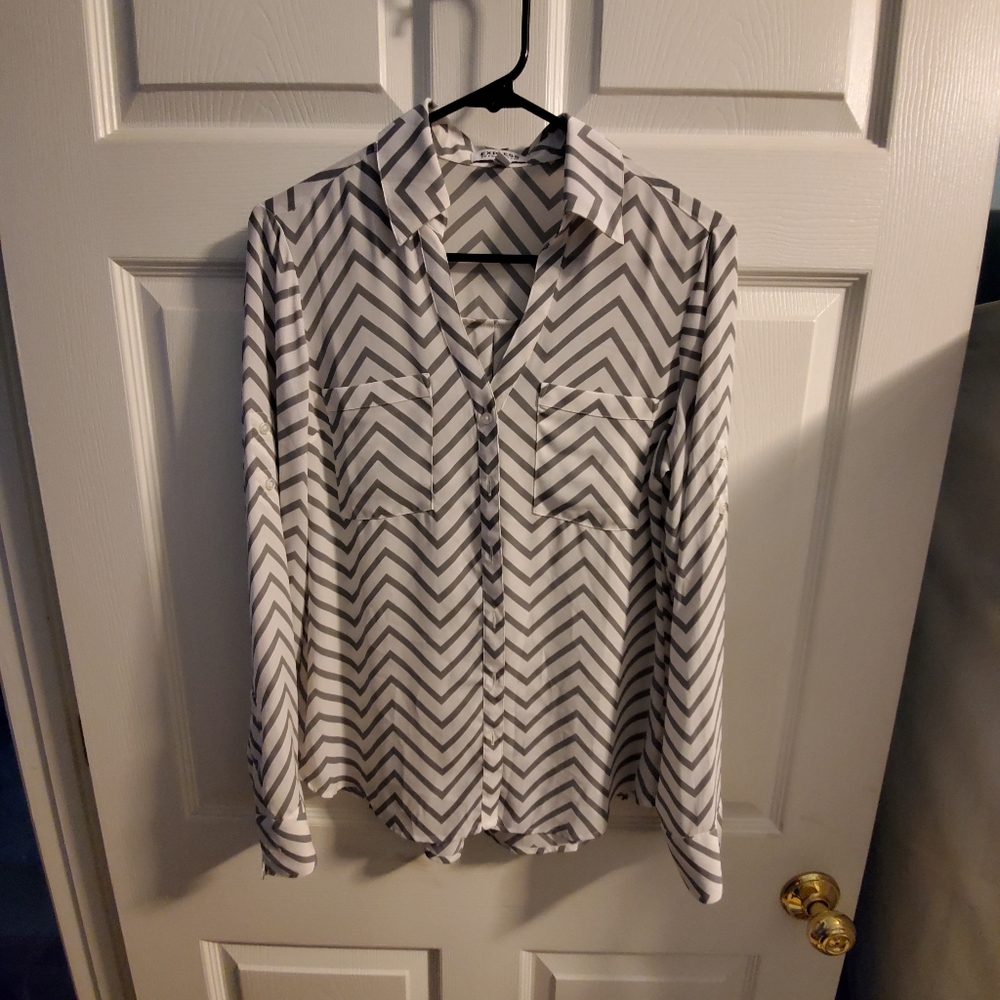 Chevron Portifino Blouse